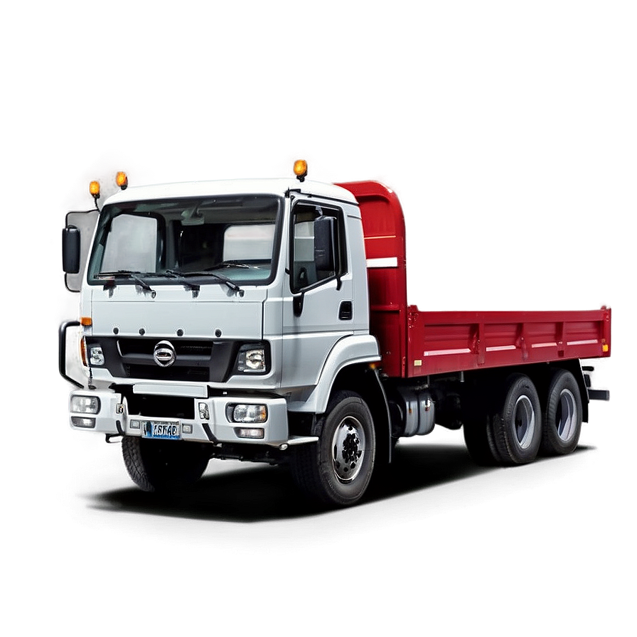 Red Cargo Truck Png 37