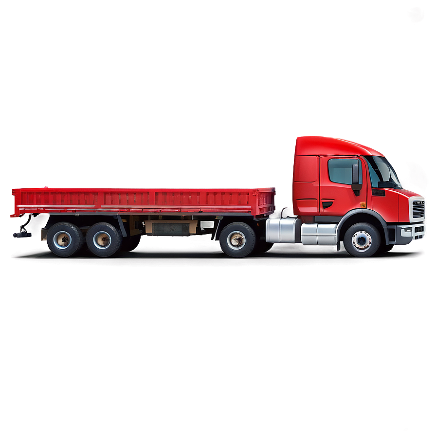 Red Cargo Truck Png Mdv20