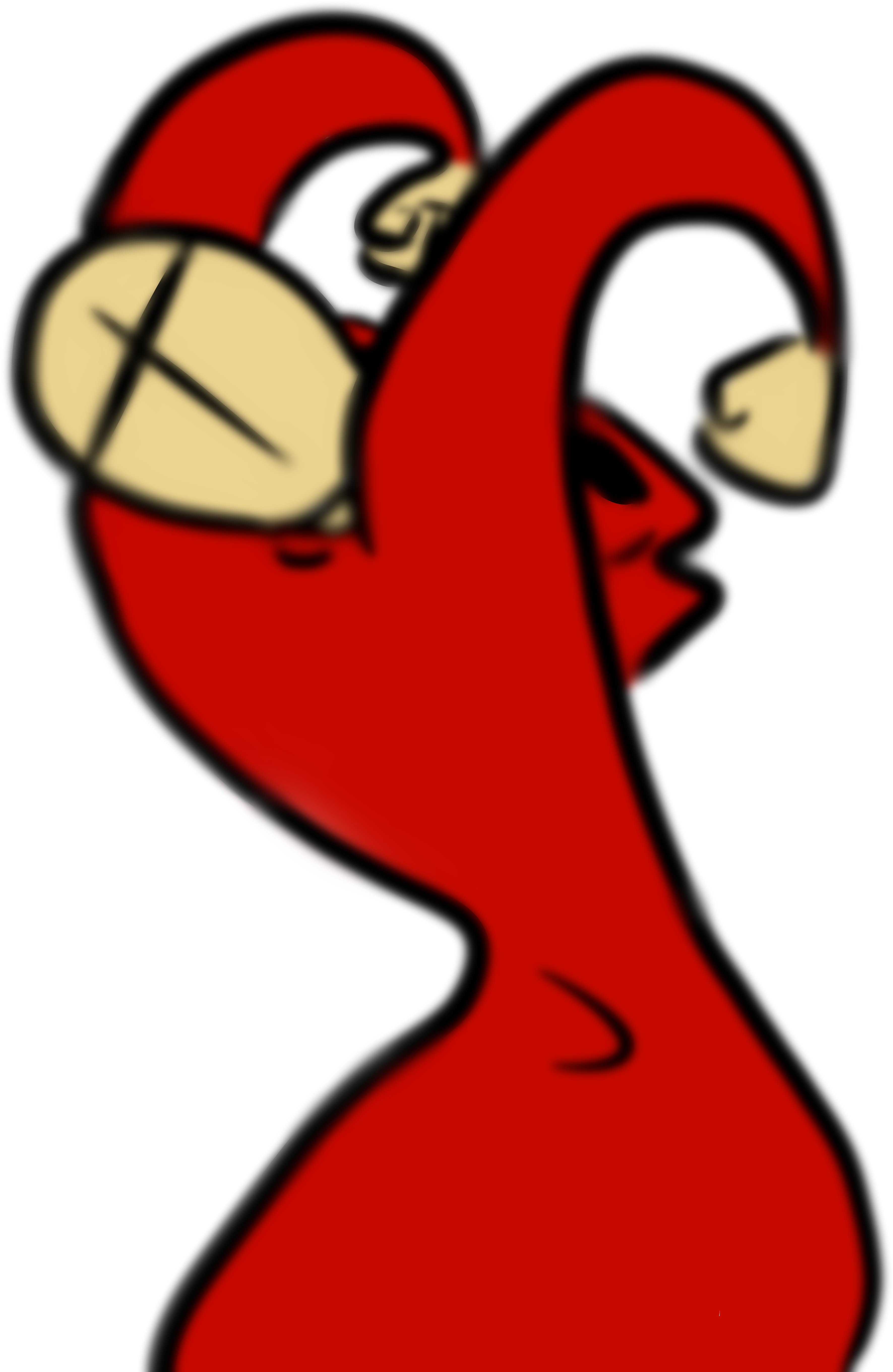 Red Character Pondering Thoughtfully.png