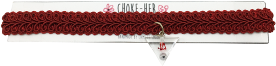 Red Choker Necklace Design