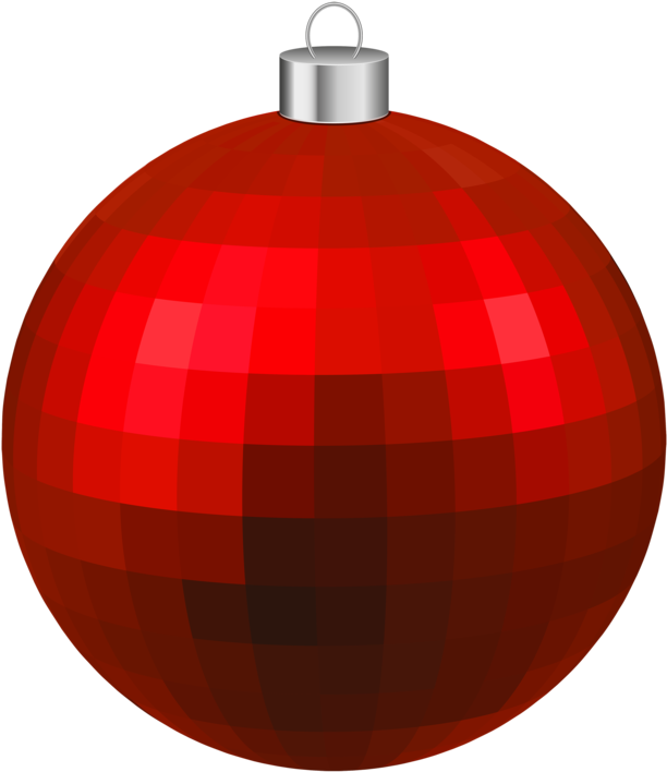 Red Christmas Ornament Vector