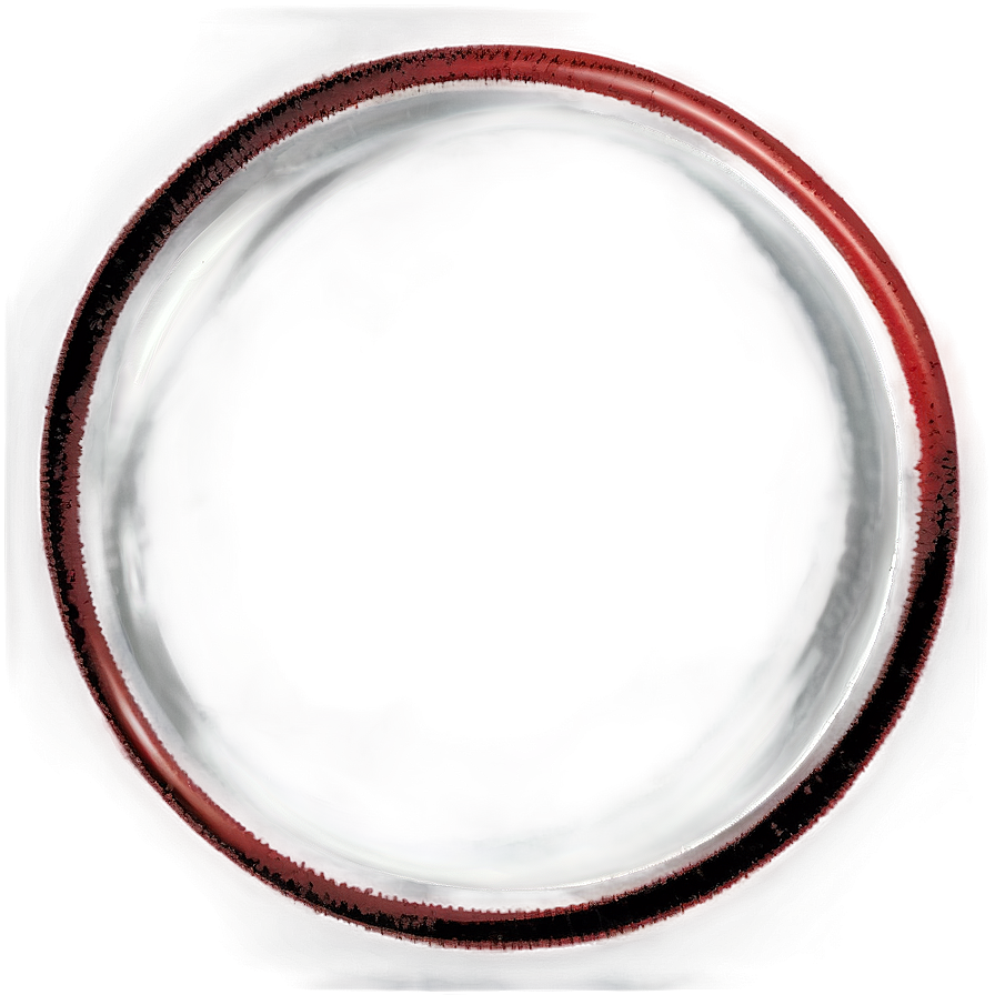 red circle a PNG with transparent background