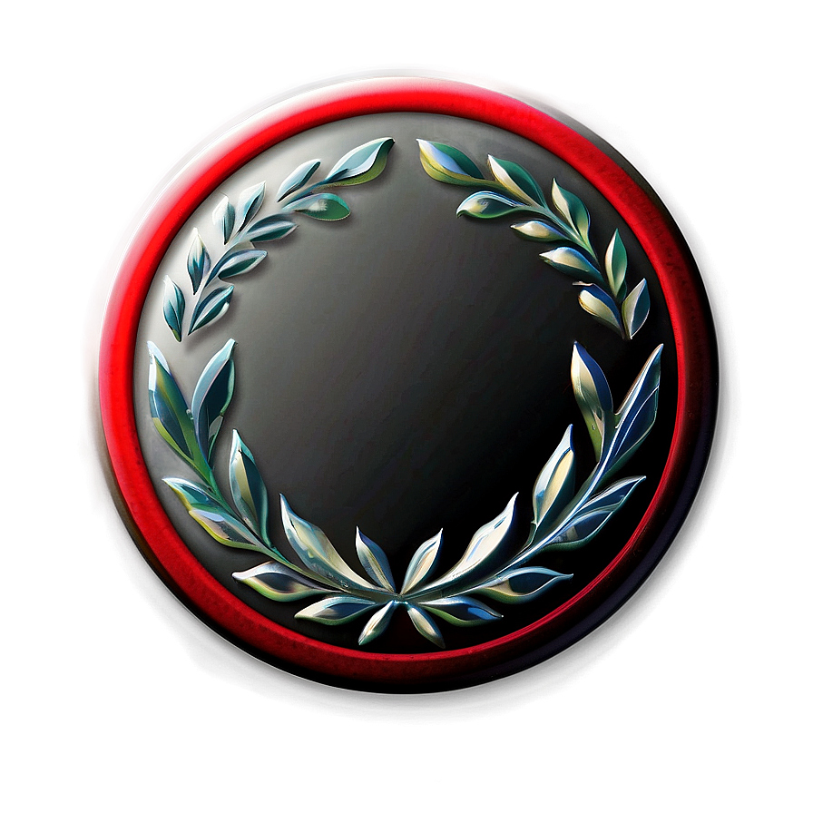 Red Circle Badge PNG bpp46 PNG with transparent background