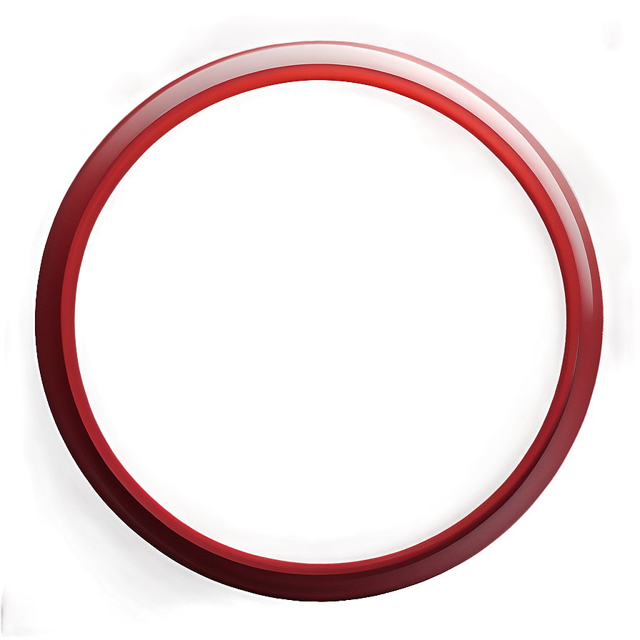 Red Circle for App Icon PNG 04302024 PNG with transparent background
