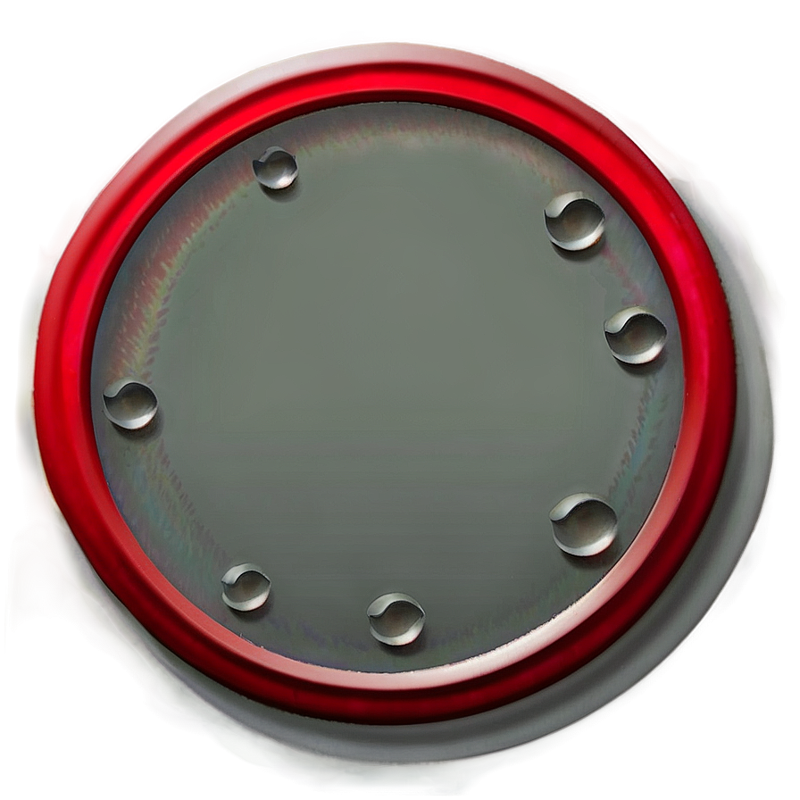 Red Circle for App Icon PNG yjl PNG with transparent background
