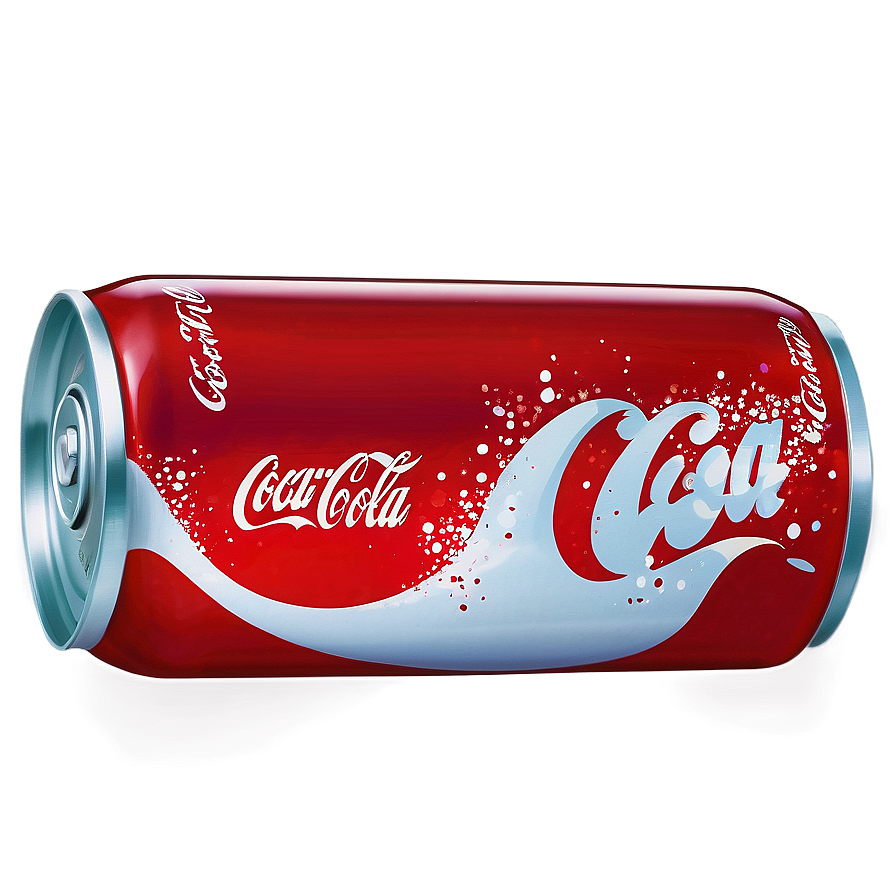 Red Coca Cola Soda Can Png Bil