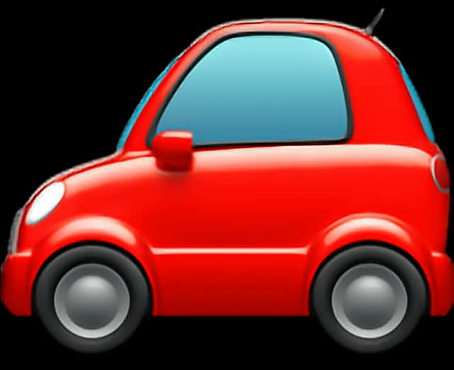 #emoji #car #auto #automobile #vechicle #bus #red #redcar - Car Emoji Png, Transparent Png PNG with transparent background