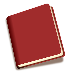 Red Cover Book Icon