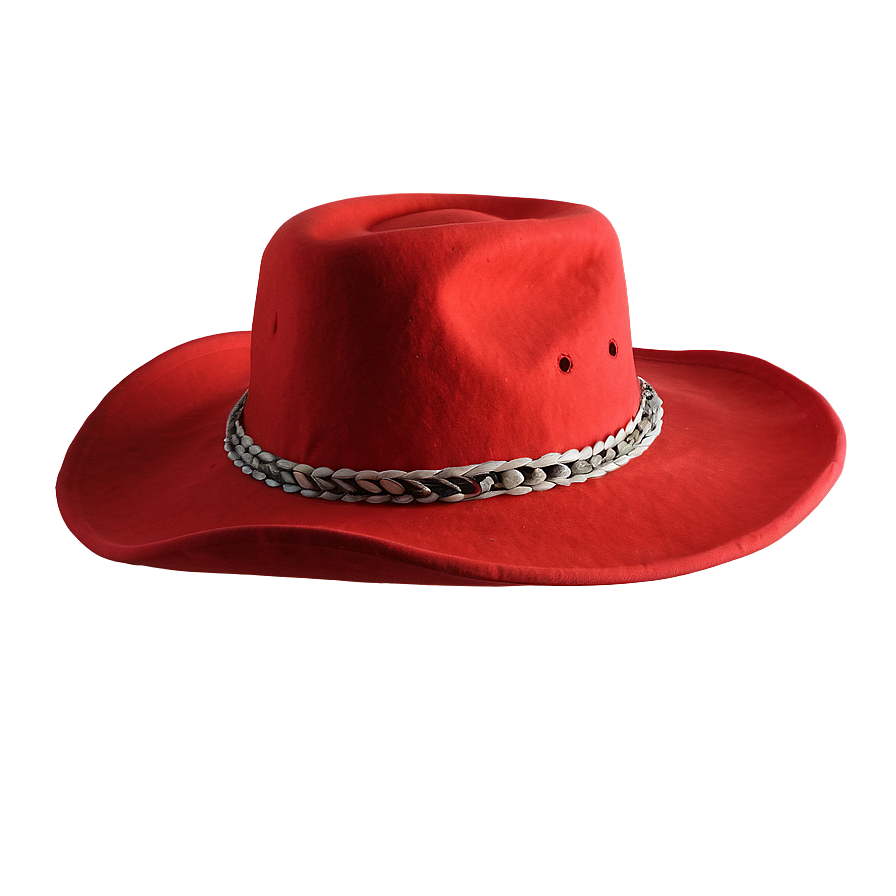 Red Cowboy Hat PNG 04292024 PNG with transparent background