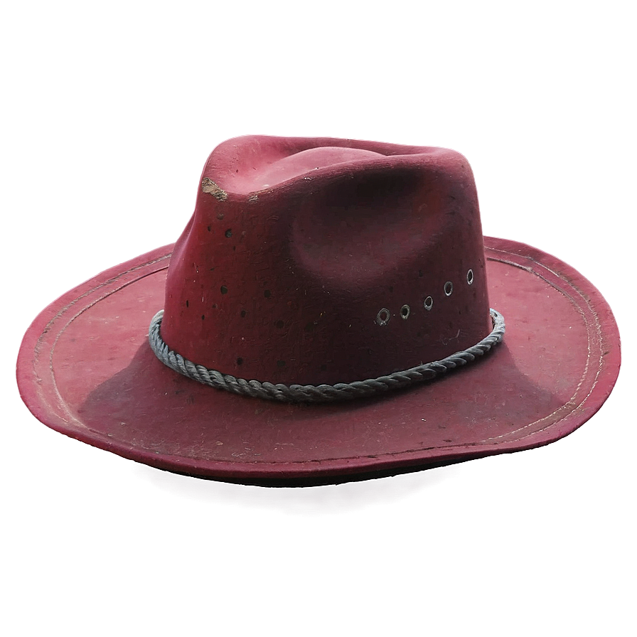 Red Cowboy Hat PNG ekg PNG with transparent background