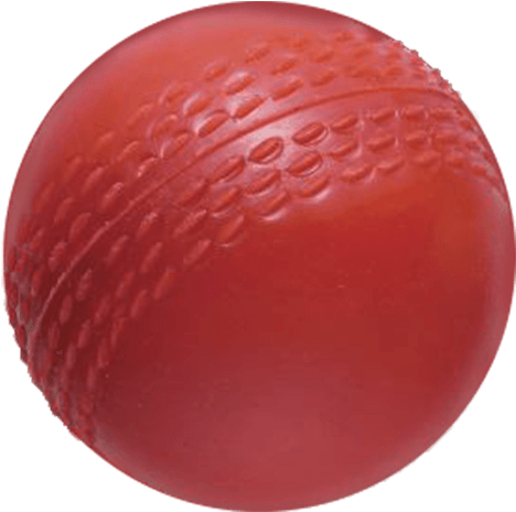 Red Cricket Ball Closeup