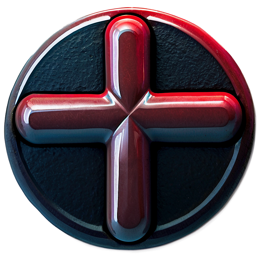 Red Cross On Black Background Png Kdr