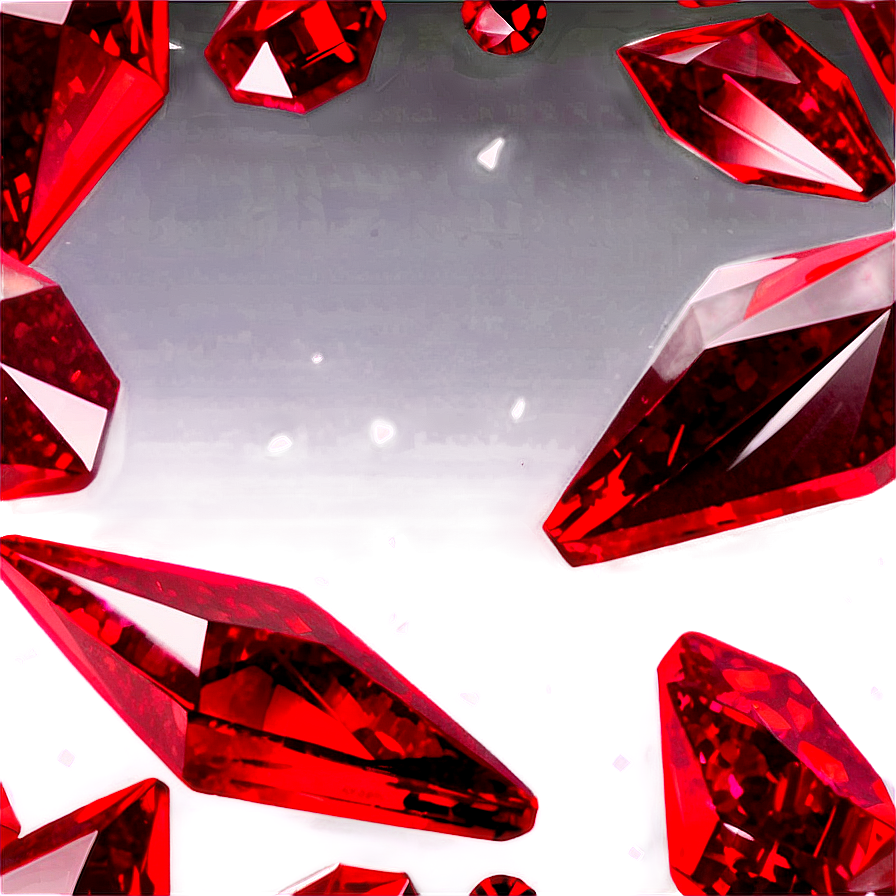 Red Crystal Background Png 97