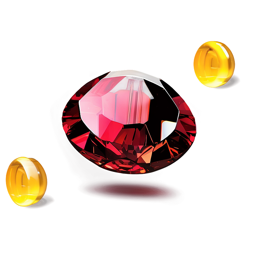 Red Crystal Lamp Png 06242024