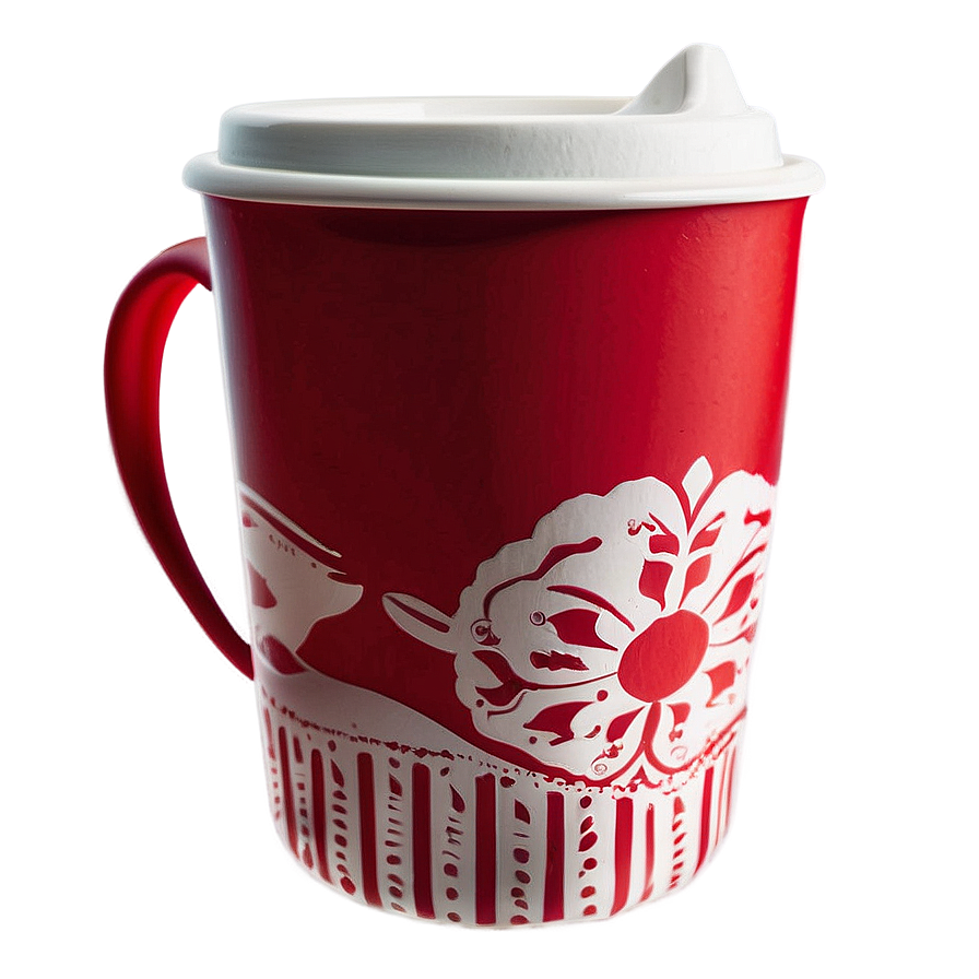 Red Cup For Hot Drinks Png 73