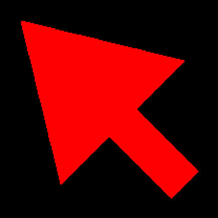 Red Cursor Icon