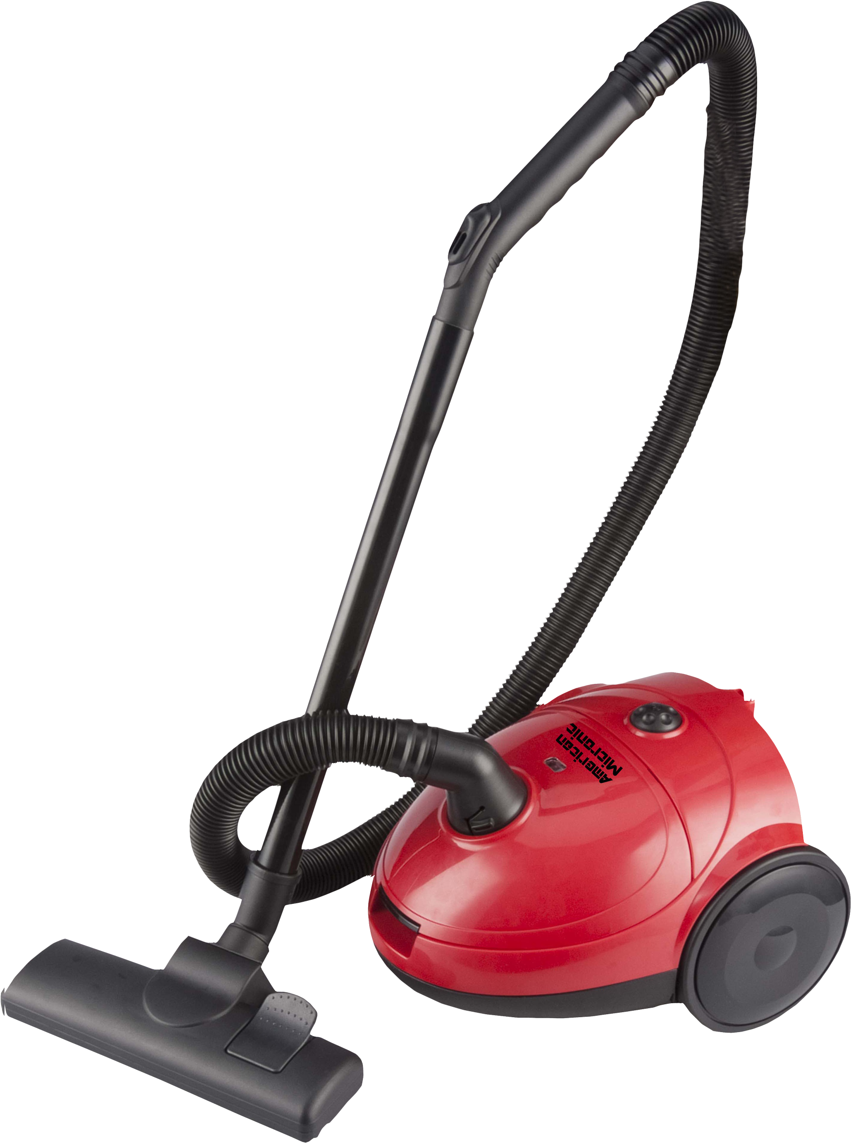 Red Cylinder Vacuum Cleaner