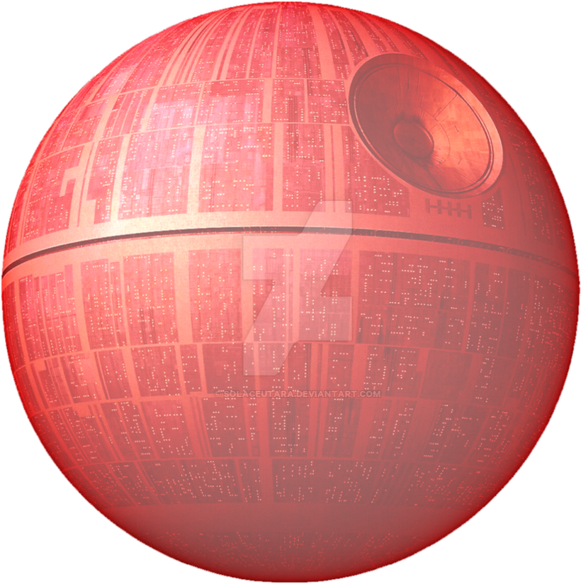 Red Death Star Rendering