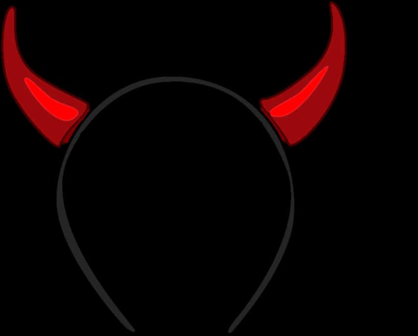 Red Devil Horns Graphic