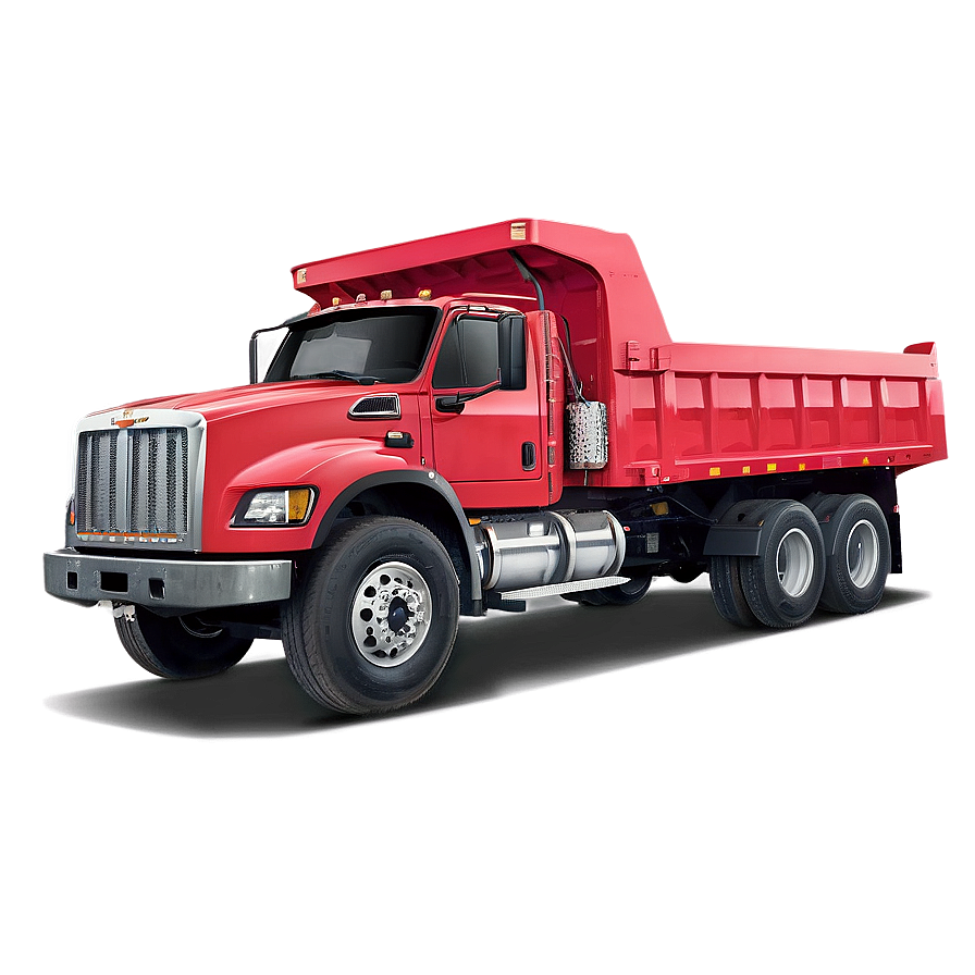 Red Dump Truck Png 12