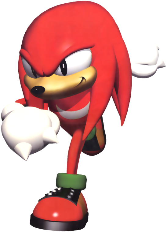 Red Echidna Knuckles Standing