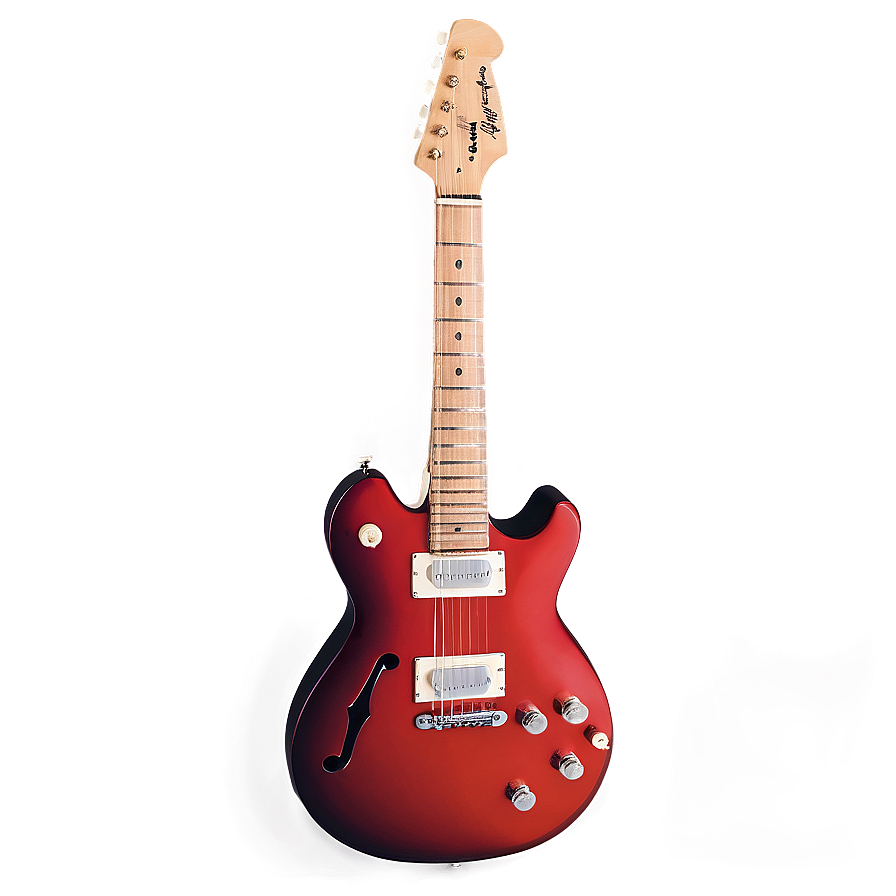 Red Electric Guitar PNG 59 PNG with transparent background
