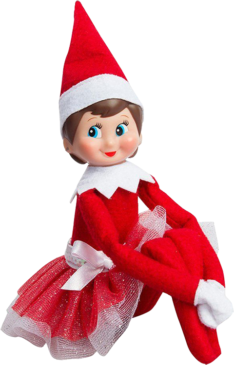 Red Elf On The Shelf Doll