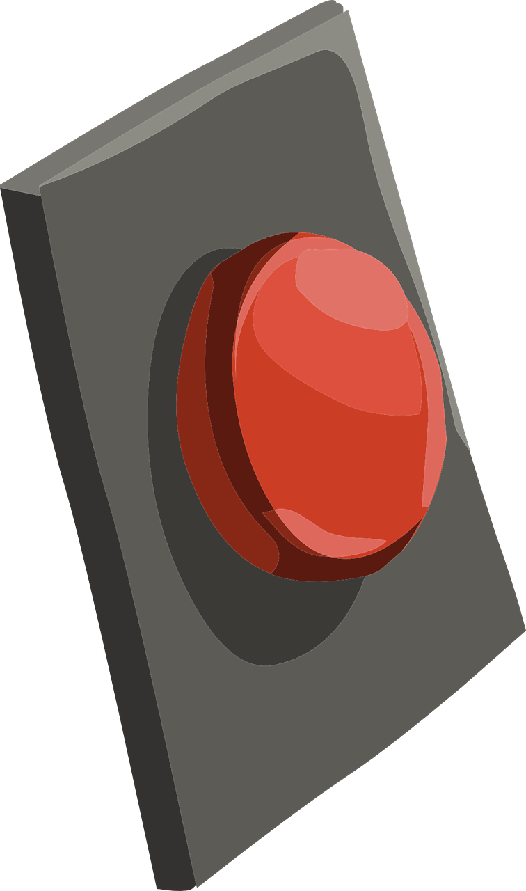 Subway Svg Icon - Control Con Boton Rojo, HD Png Download PNG with transparent background
