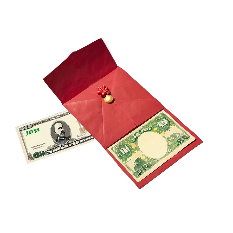 Red Envelope For Gift Money Png Ygl39