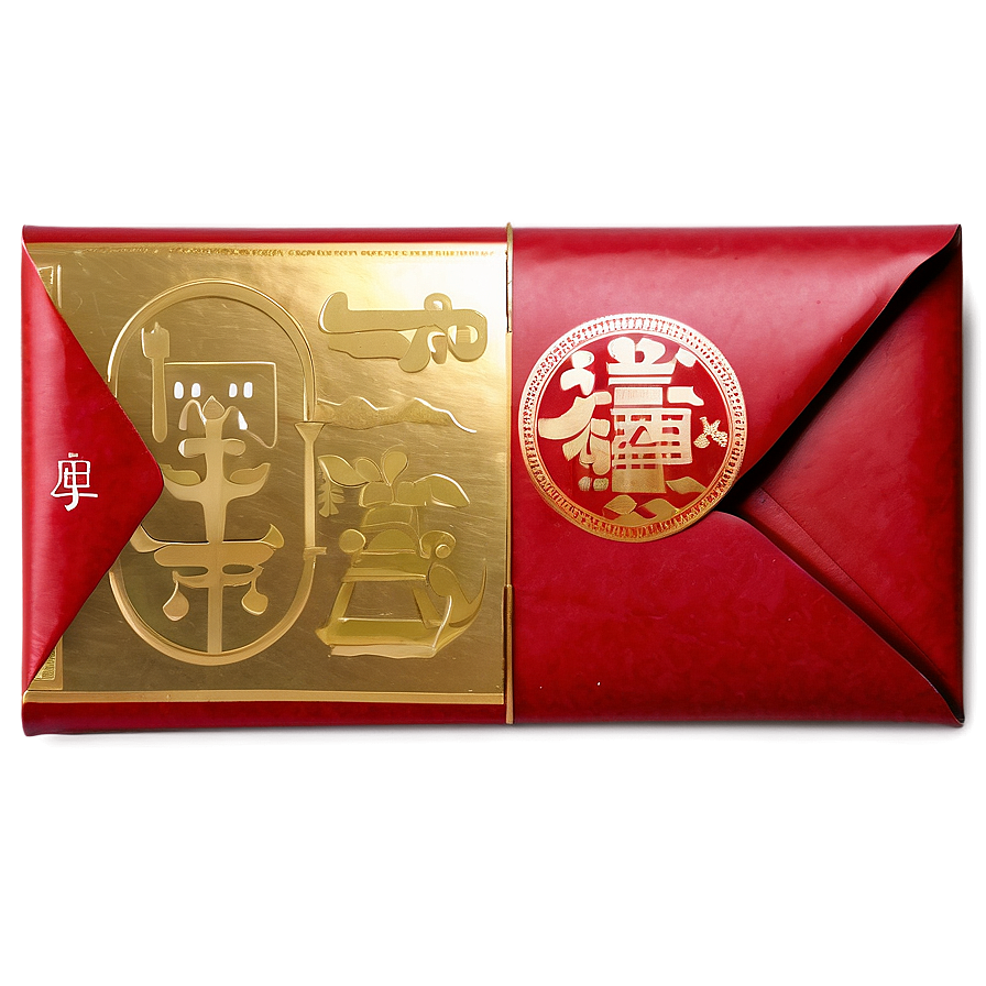 Red Envelope For Good Luck Png Frj77