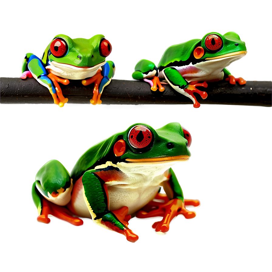 Red-eyed Tree Frog Png 05032024