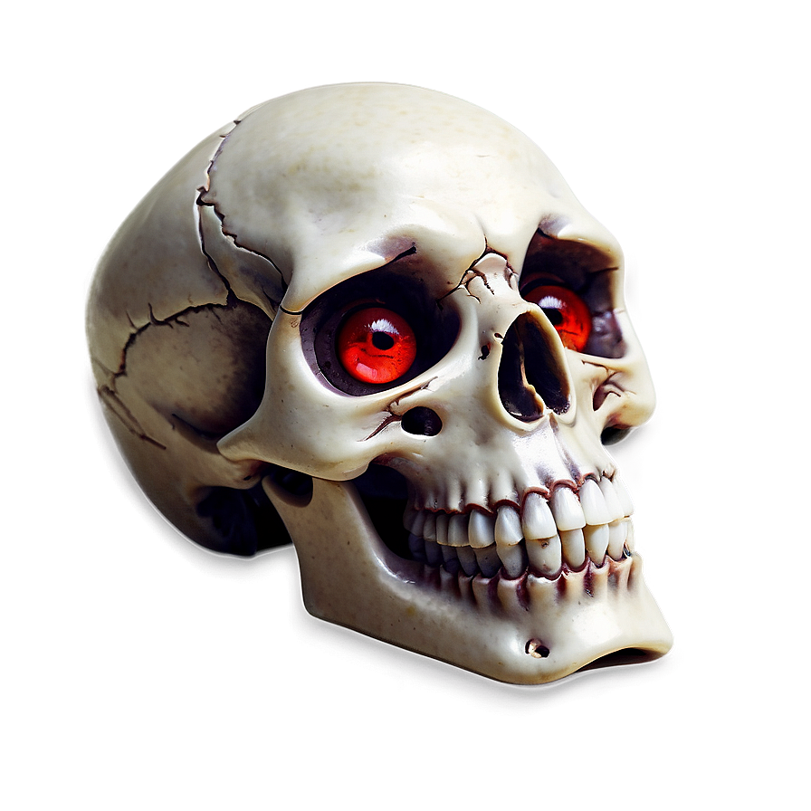 Red Eyes Skull Png 05252024