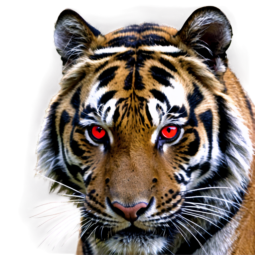 Red Eyes Tiger Png Vlb32