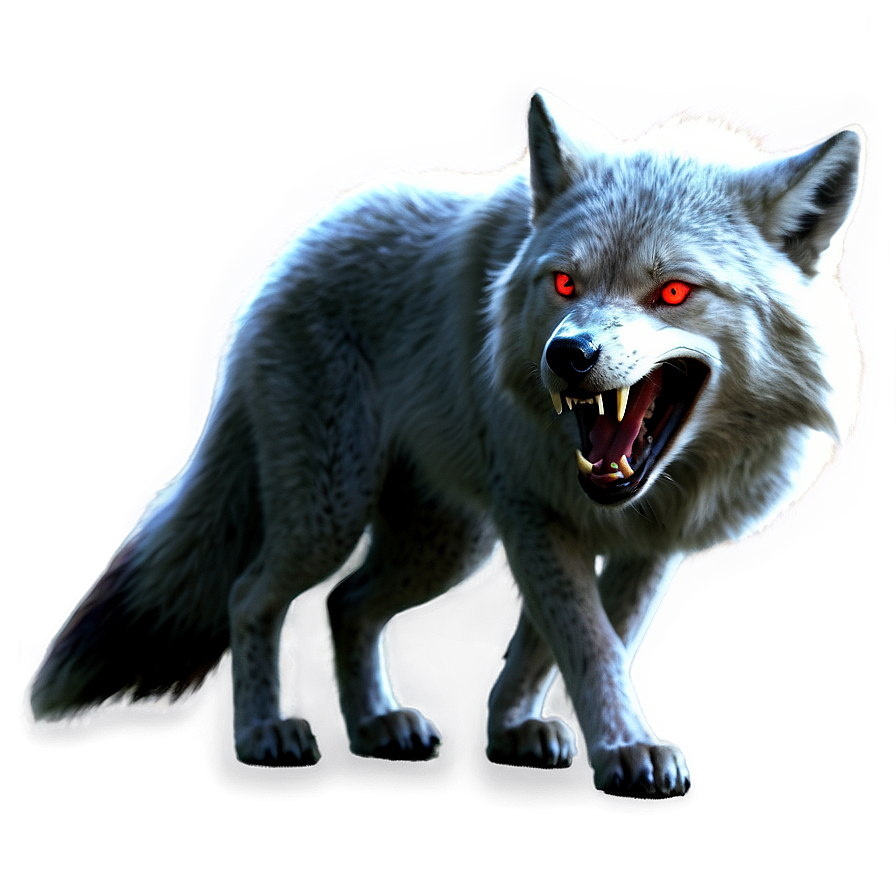 Red Eyes Wolf Png Lhj88