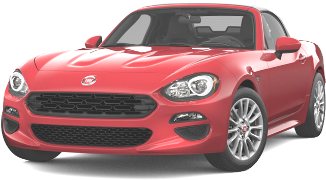Fiat 124 Spider Black, HD Png Download PNG with transparent background