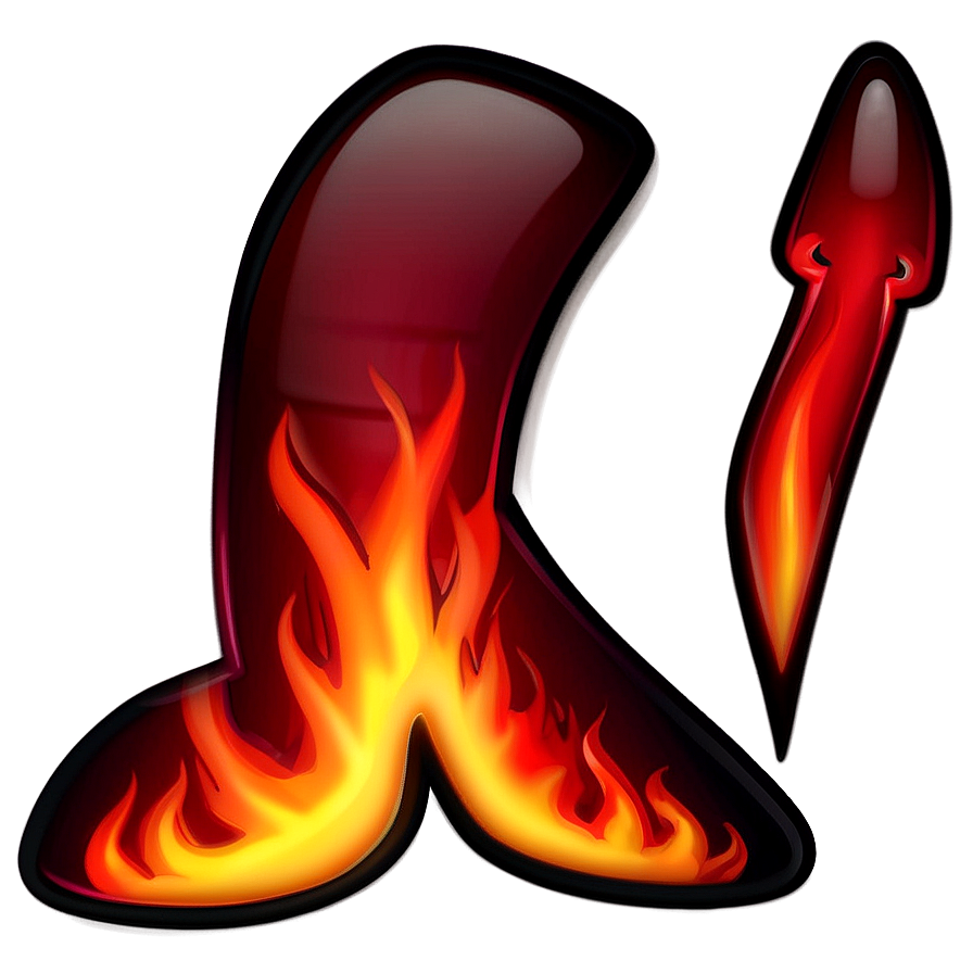 Red Fire Emoji Clipart PNG 05042024 PNG with transparent background