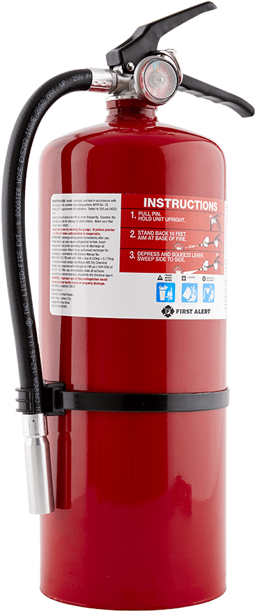 Red Fire Extinguisher Isolated