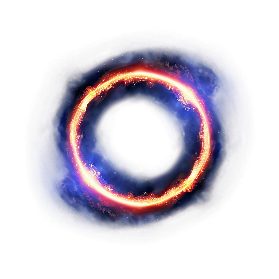 Red Fire Ring Effect Png 72