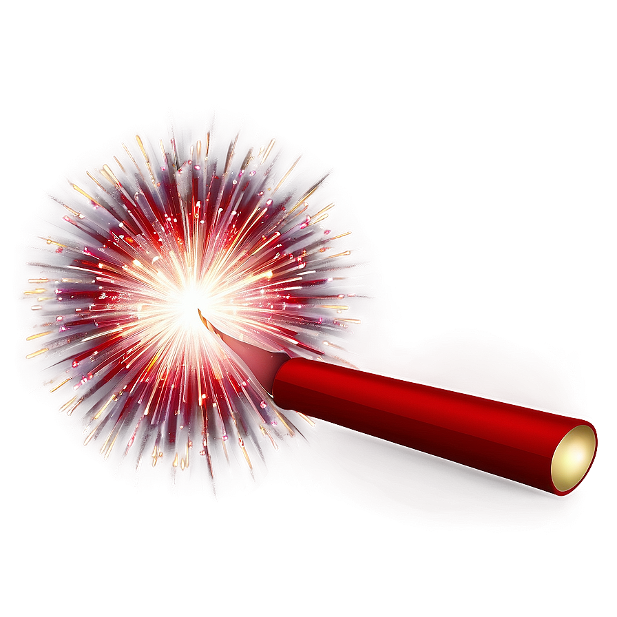 Red Firework Flare Png Xew38