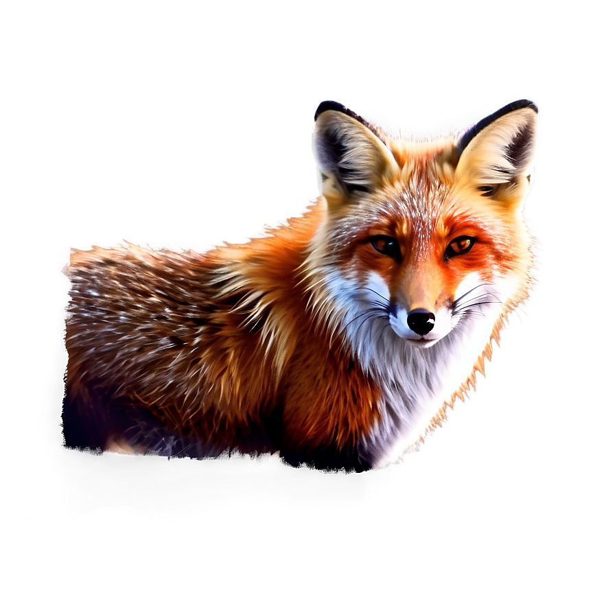 Red Fox Glance Png Cmj