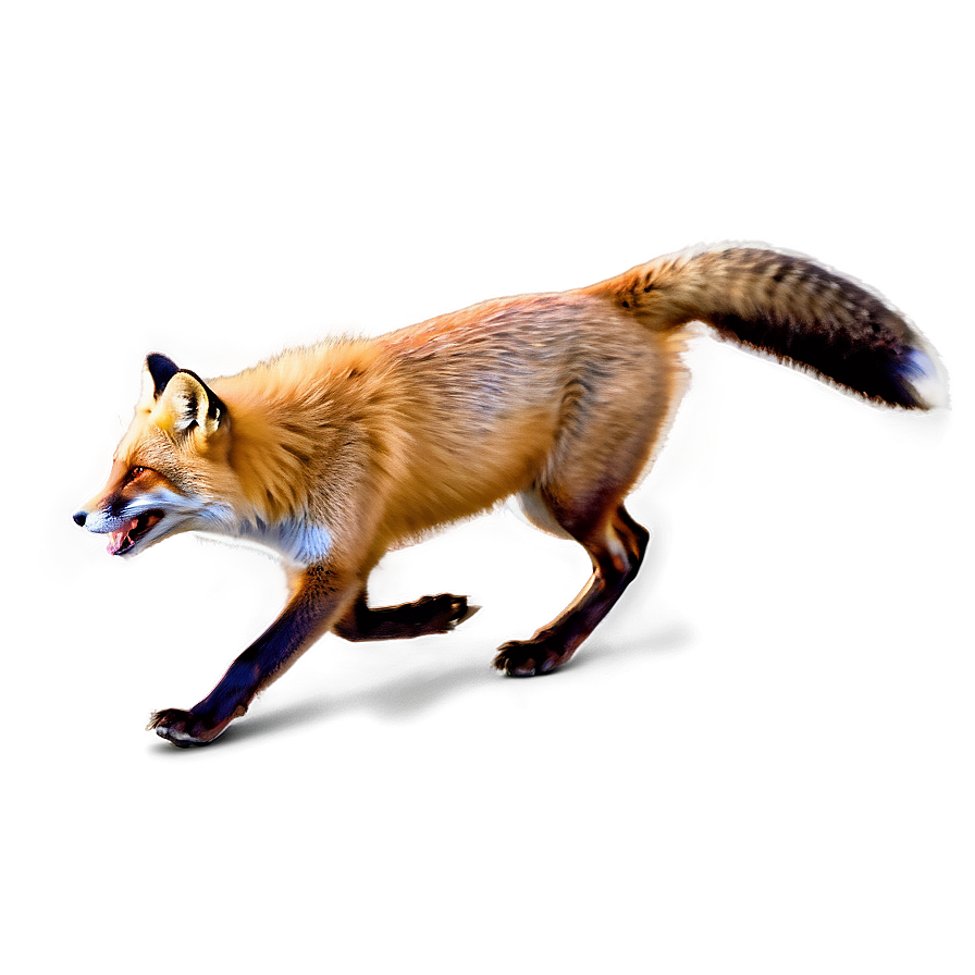 Red Fox Pouncing Png 92