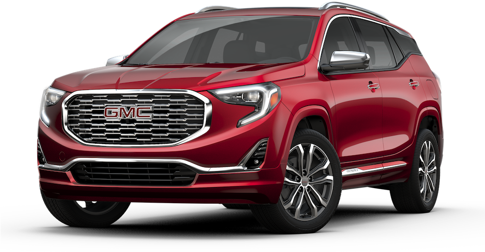 Red 2019 Gmc Terrain - Black 2019 Gmc Terrain, HD Png Download PNG with transparent background
