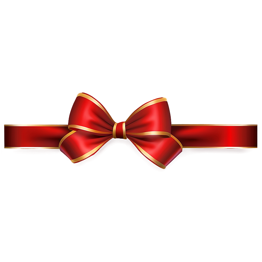 Red Gift Bow Png Gng