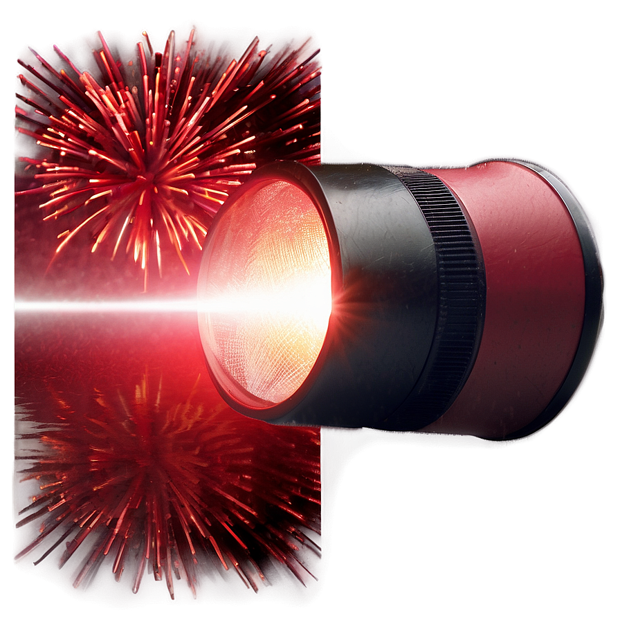 Red Glare Light Effect Png 99