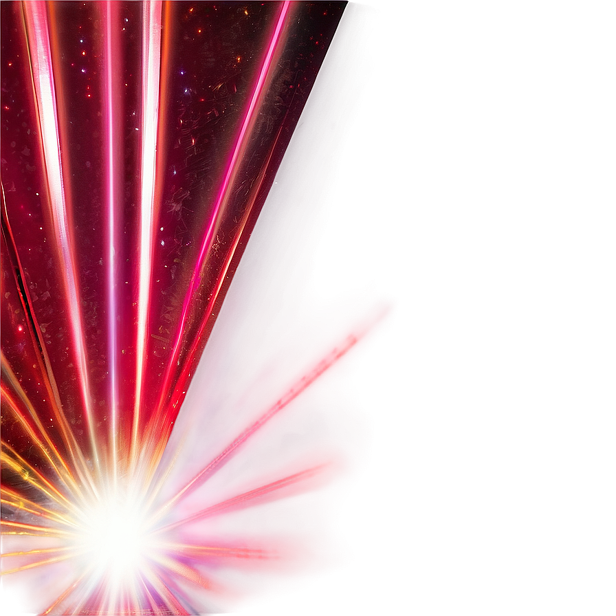 Red Glimmer Lens Flare Png Eid