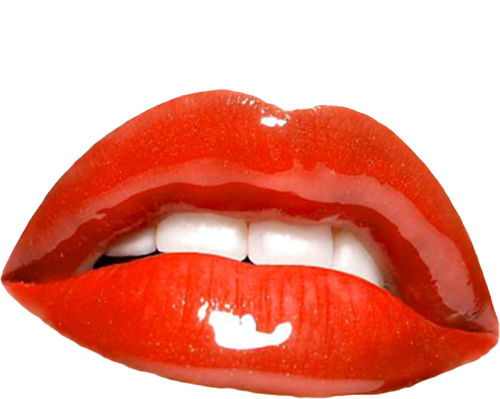 Red Glossy Lips Closeup.png