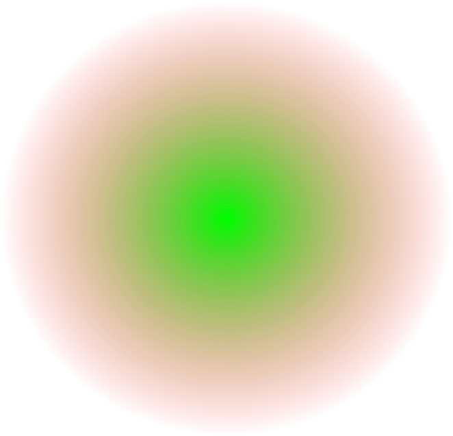 Red Green Glow Effect