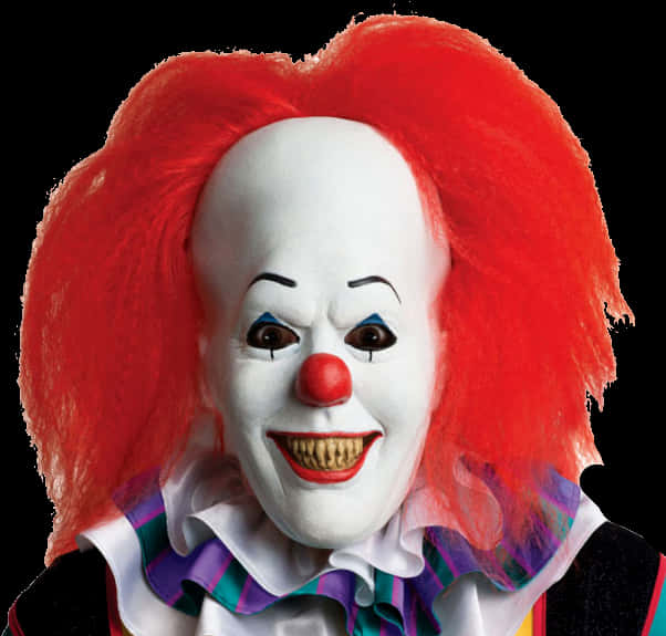 Red Haired Clown Portrait