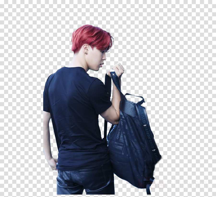 Red Haired Manwith Backpack