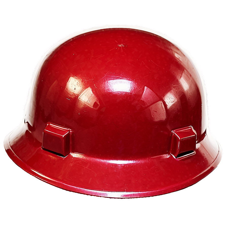 Red Hard Hat PNG 05252024 PNG with transparent background